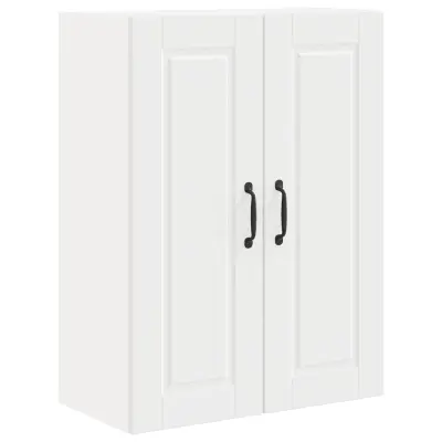 vidaXL Kuhinjski element s polico Bela 60 x 31 x 80 cm Konstruiran les