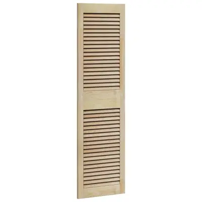 vidaXL Vrata omare Naravna 140,5 x 2,1 x 39,5 cm Masivno borovo les