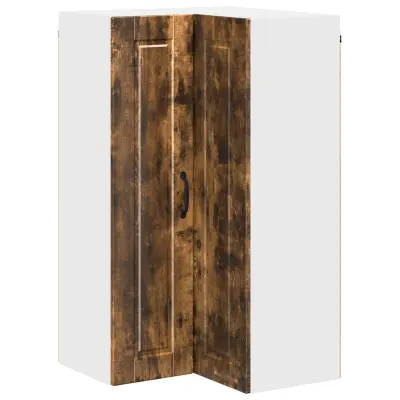 vidaXL Kuhinjski element s polico Dimljeni oreh 57 x 57 x 100 cm