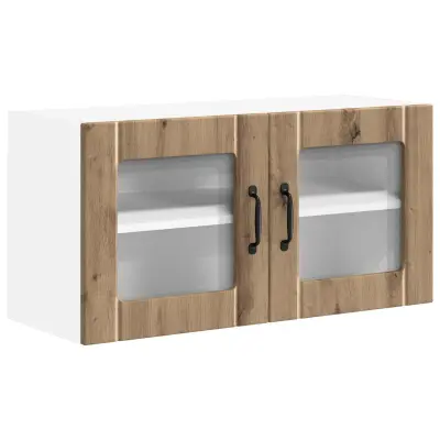 vidaXL Kuhinjski element Umetni hrast 80 x 31 x 40 cm Konstruiran les