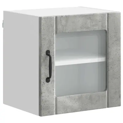 vidaXL Kuhinjski element Lucca Betonsko siva 40 x 31 x 40 cm