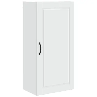 vidaXL Kuhinjski element z vrati Bela 50 x 31 x 100 cm Konstruiran les