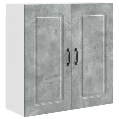 vidaXL Kuhinjski element Kalmar Betonsko siva 80 x 31 x 80 cm