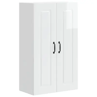 vidaXL Kuhinjski element Kalmar Visok sijaj bela 60 x 31 x 100 cm