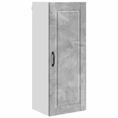 vidaXL Kuhinjski element s polico Betonsko siva 40 x 31 x 100 cm