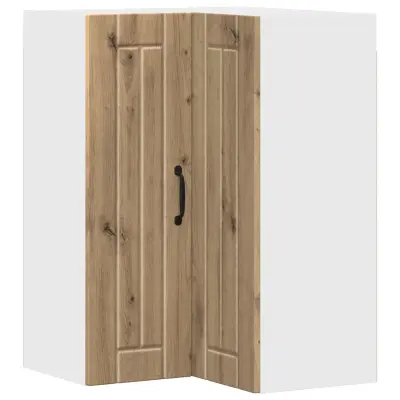 vidaXL Kuhinjski element Umetni hrast 57 x 57 x 80 cm Konstruiran les