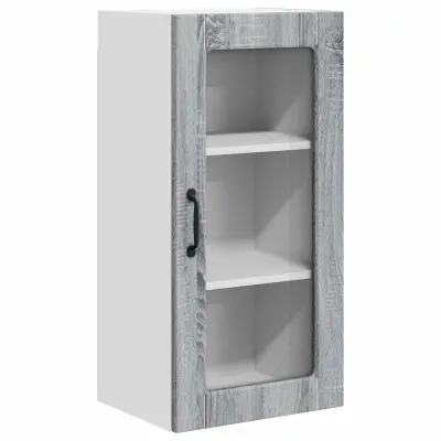 vidaXL Kuhinjski element Siva Sonoma 40 x 31 x 80 cm Konstruiran les