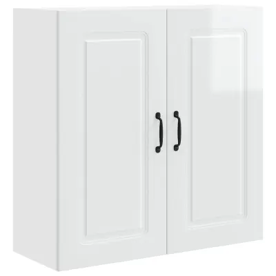 vidaXL Kuhinjski element Kalmar Visok sijaj bela 80 x 31 x 80 cm