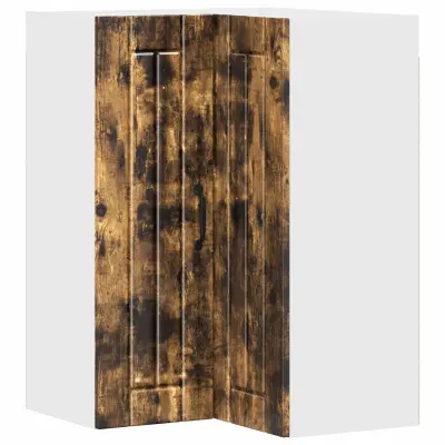 vidaXL Kuhinjski element Dimljeni oreh 57 x 57 x 80 cm Konstruiran les