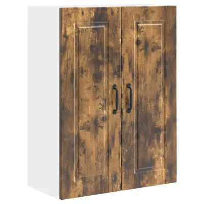 vidaXL Kuhinjski element Dimljeni oreh 60 x 31 x 80 cm Konstruiran les