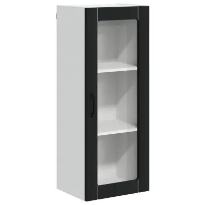 vidaXL Kuhinjski element Črna 40 x 31 x 100 cm Konstruiran les