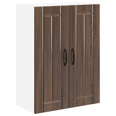 vidaXL Kuhinjski element Rjav hrast 60 x 31 x 80 cm Konstruiran les