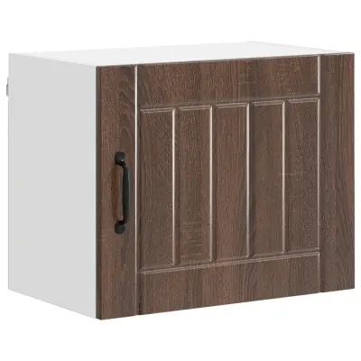 vidaXL Kuhinjski element Rjav hrast 50 x 31 x 40 cm Konstruiran les