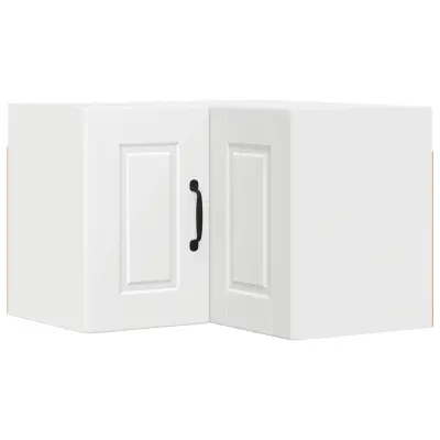 vidaXL Kuhinjski element s polico Bela 57 x 57 x 40 cm Konstruiran les