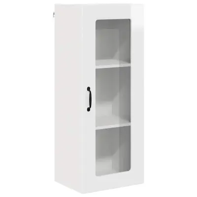 vidaXL Kuhinjski element Kalmar Visok sijaj bela 40 x 31 x 100 cm