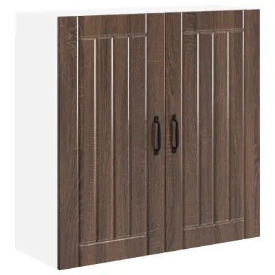 vidaXL Kuhinjski element Rjav hrast 80 x 31 x 80 cm Konstruiran les