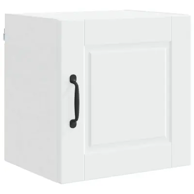 vidaXL Kuhinjski element s polico Bela 40 x 31 x 40 cm Konstruiran les