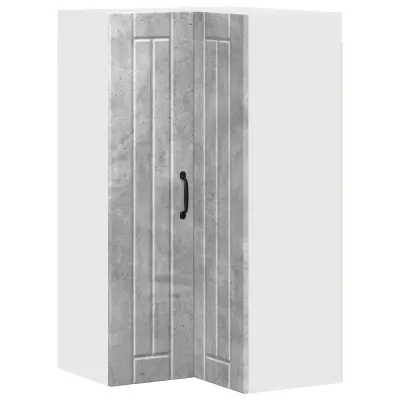 vidaXL Kuhinjski element Betonsko siva 57 x 57 x 100 cm