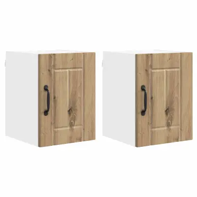 vidaXL Kuhinjski element 2 pcs Umetni hrast 30 x 31 x 40 cm