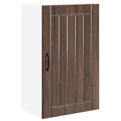 vidaXL Kuhinjski element Rjav hrast 50 x 31 x 80 cm Konstruiran les