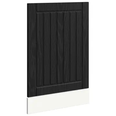 vidaXL Kuhinjski element Črna Orehovina 45 x 1,5 x 67 cm