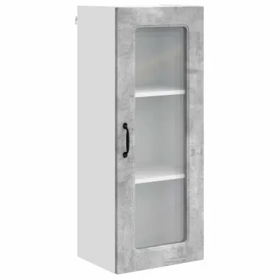 vidaXL Kuhinjski element Kalmar Betonsko siva 40 x 31 x 100 cm