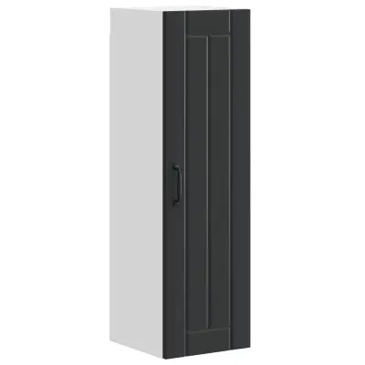 vidaXL Kuhinjski element Črna 30 x 31 x 100 cm Konstruiran les