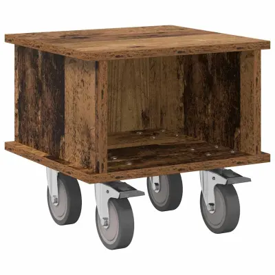 vidaXL TV stojalo Star les 37 x 35 x 35 cm Konstruiran les