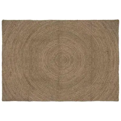 vidaXL Preproge za površine Siva 140 x 200 cm Juta