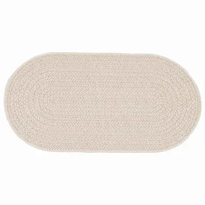 vidaXL Preproga ZIZUR krema 150 x 80 cm Polipropilen