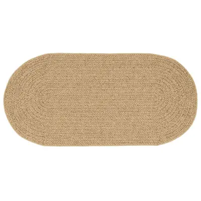 vidaXL Preproga ZIZUR Rjava 200 x 100 cm Polipropilen