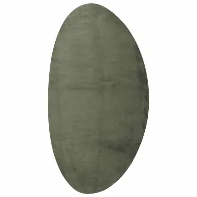 vidaXL Preproga HUARTE Gozdno zelena 100 x 200 cm Poliester