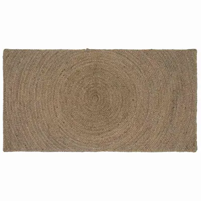 vidaXL Preproge za površine Siva 80 x 150 cm Juta