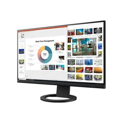 Monitor Eizo 68,6 cm (27,0") EV2760-BK 2560x1440 IPS 5ms DVI HDMI DisplayPort 4xUSB3.1 Pivot Zvočniki  srGB FlexScan