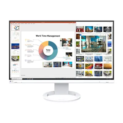 Monitor Eizo 68,6 cm (27,0") EV2760-WT 2560x1440 IPS 5ms DVI HDMI DisplayPort 4xUSB3.1 Pivot Zvočniki  srGB FlexScan