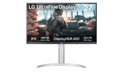 Monitor LG 68,6 cm (27,0") 27UP650K-W 3840x2160 IPS 5ms 2xHDMI DisplayPort Pivot  DCI-P3-95% HDR400