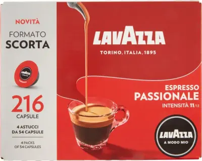 Kapsule za kavo Lavazza Espresso Passionale z notami karamele in čokolade