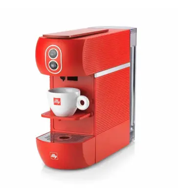 Kapsulni kavni aparat Illy Easy Red 60527, avtomatski, rdeč