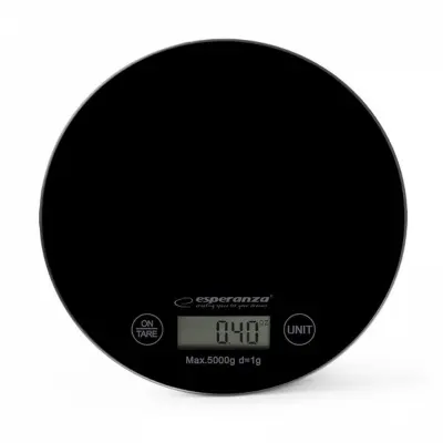 Kuhinjska tehtnica Esperanza EKS003K digitalna, 5 kg, črna