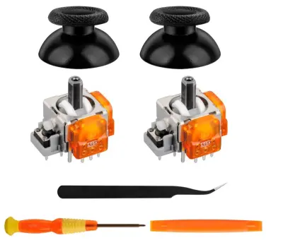 TMR Hall Effect Krmilna Ročica, Združljiva s PS5 Krmilnikom - 7v1 Set