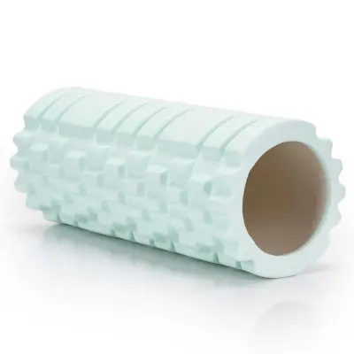 ACTIGET fitnes valj za masažo telesa, srednje trdote, valj z izboklinami, mint