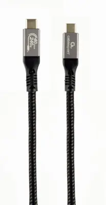 Premium USB 4 Type-C polnilni in podatkovni kabel, 40 Gbps, 240 W, 1,5 m