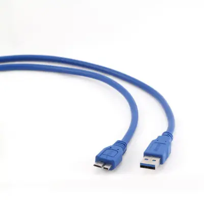 CCP-MUSB3-AMBM-6 USB3.0 AM na microUSB BM/M kabel 1,8m modra