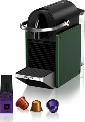 Kapsulni kavni aparat Krups XN 3063 Nespresso Pixie, črn