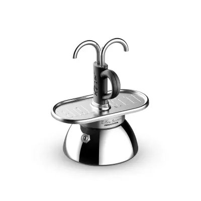 Kavni aparat Bialetti Mini Express Induction 100 ml, črn