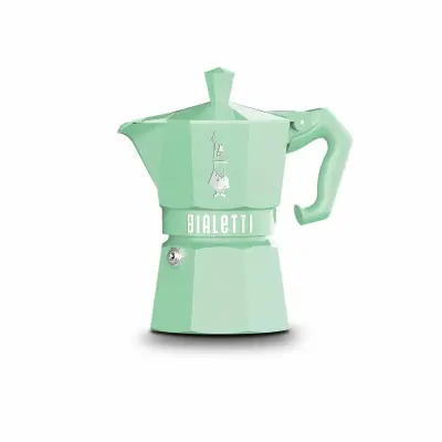 Kavni aparat Bialetti Moka Exclusive pastelno zelena 6 skodelic