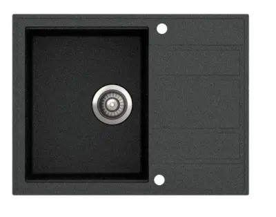 Pomivalno korito SINK SOLUTION NATURA 20 PLUS črna