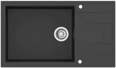 Pomivalno korito SINK SOLUTION NATURA 200 PLUS črna