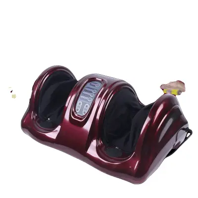 Masažer za noge, nastavljiva hitrost, enostavno čistljiva podloga -Rdeča