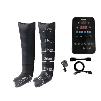 Masažer za noge, zračno stiskanje, limfna drenaža -Nabor nog